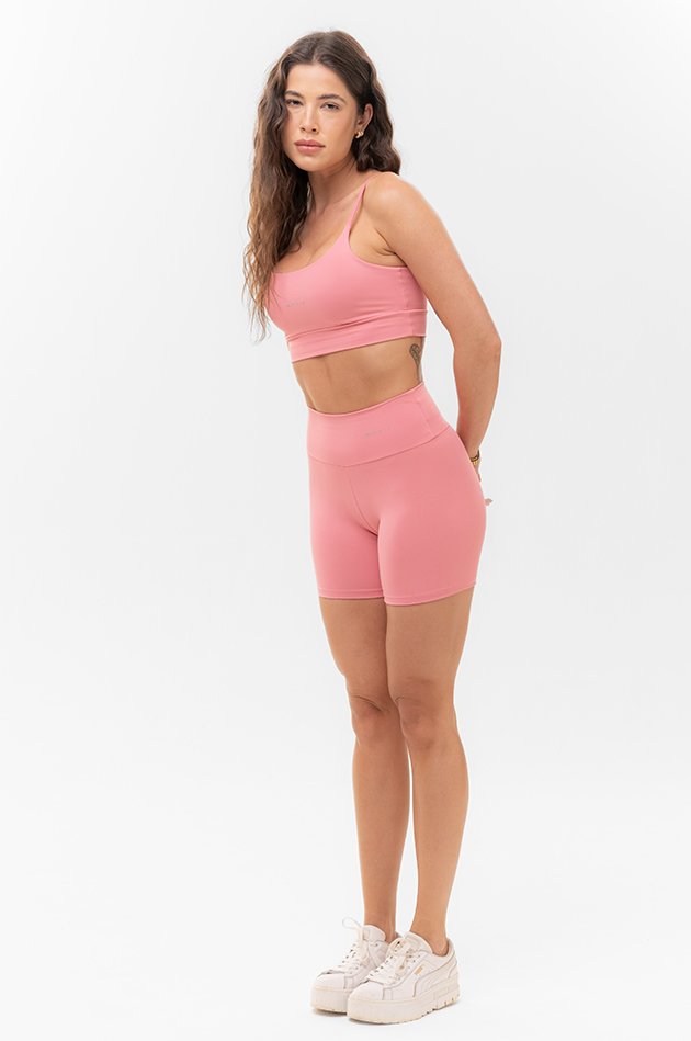 Conjunto Feminino Fitness Básico Shorts e Top - Ballet