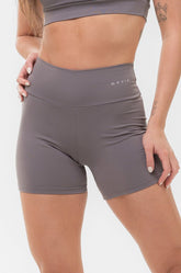 Shorts Fitness Feminino Básico - Aço