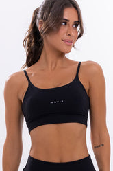 Top Feminino Fitness Básico - Preto