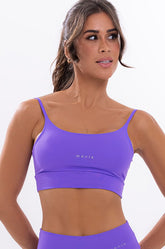Top Feminino Fitness Básico - Violeta